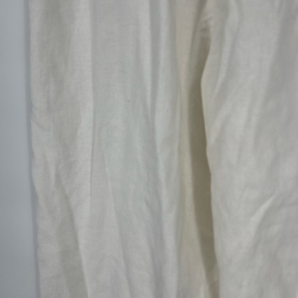 Abercrombie Fitch Cream Wide-Leg Pants XL - Picture 8 of 10